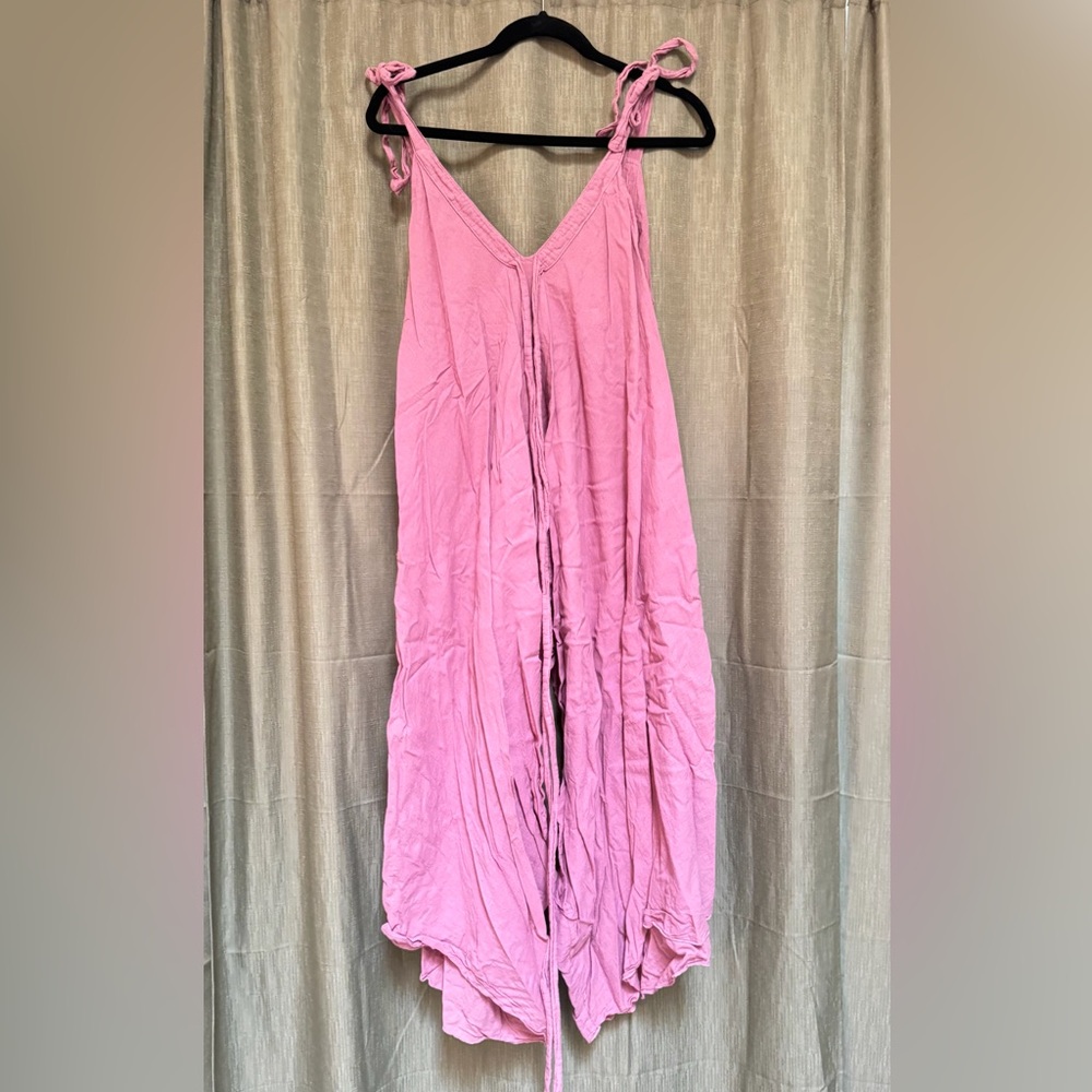 Pink Women's Jumpsuit